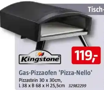 Bauhaus Kingstone Gas-Pizzaofen 'Pizza-Nello' Angebot