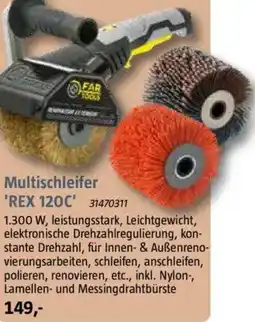 Bauhaus Multischleifer 'REX 120C Angebot