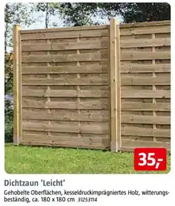 Bauhaus Dichtzaun 'Leicht' Angebot