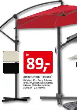 Bauhaus Sunfun Ampelschirm 'Toscana' Angebot