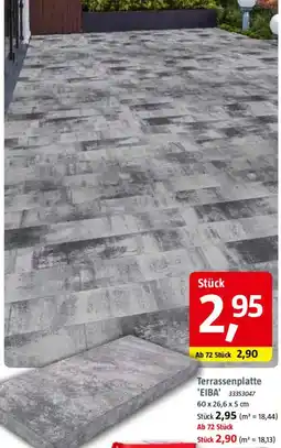Bauhaus Terrassenplatte 'EIBA' Angebot