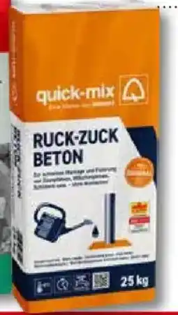 Bauhaus quick-mix Ruck-Zuck-Beton Angebot