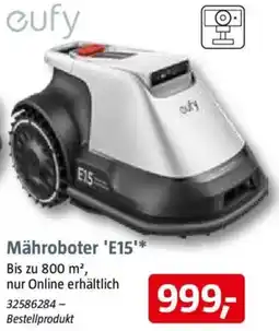 Bauhaus cufy Mähroboter 'E15 Angebot