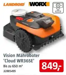 Bauhaus LANDROID WORX Vision Mähroboter 'Cloud WR365E' Angebot