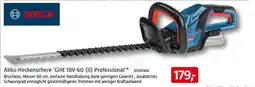 Bauhaus BOSCH Akku-Heckenschere 'GHE 18V-60 (II) Professional' Angebot