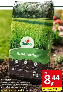 Bauhaus Gardol Rasenerde Angebot