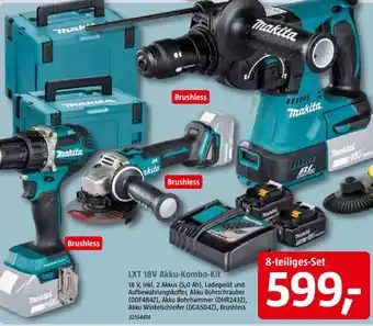 Bauhaus Makita LXT 18V Akku-Kombo-Kit Angebot