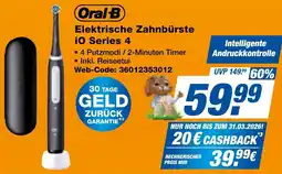expert Techno Land Oral-B Elektrische Zahnbürste iO Series 4 Angebot