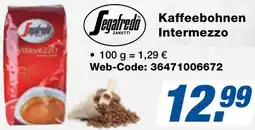 expert Techno Land Segafredo Kaffeebohnen Intermezzo Angebot