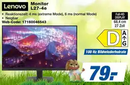 expert Techno Land Lenovo Monitor L27-4e Angebot
