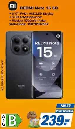 expert Techno Land REDMI Note 15 5G Angebot