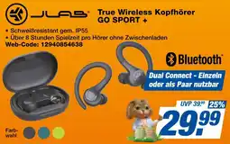 expert Techno Land JLAB True Wireless Kopfhörer GO SPORT + Angebot
