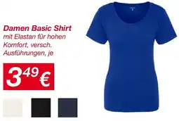 KiK Damen Basic Shirt Angebot
