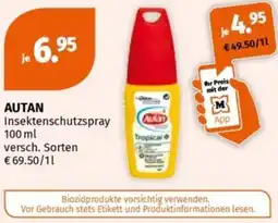 Müller AUTAN Insektenschutzspray Angebot