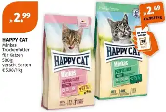 Müller HAPPY CAT Minkas Trockenfutter Angebot