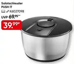 Galeria GEFU Salatschleuder PUSH IT Angebot