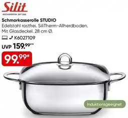Galeria Silit Schmorkasserolle STUDIO Angebot