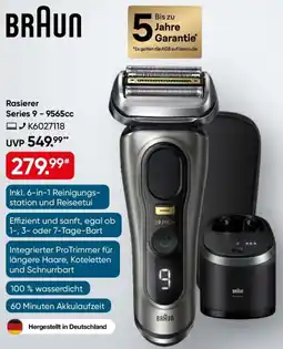 Galeria BRAUN Rasierer Series 9-9565cc Angebot