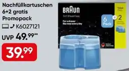 Galeria BRAUN Nachfüllkartuschen 6+2 gratis Promopack Angebot