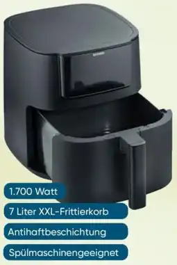 Galeria SEVERIN Heißluftfritteuse Black Line Single XXL FR 2462 Angebot