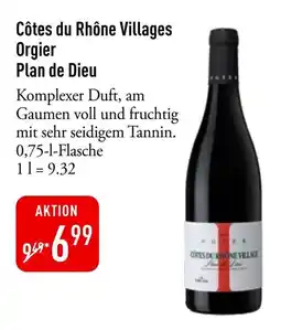 Galeria Markthalle Côtes du Rhône Villages Orgier Plan de Dieu Angebot