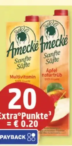 E-Center Amecke Sanfte Säfte Angebot