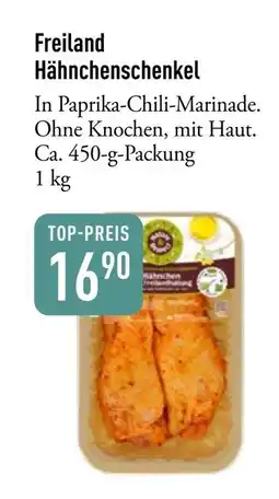 Galeria Markthalle Freiland Hähnchenschenkel Angebot