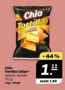 NETTO Chio tortilla chips Angebot