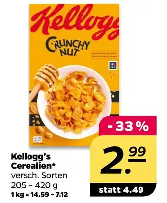 Netto Kellogg's cerealien Angebot