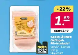 NETTO Farmländer geflügel-filetroulade Angebot