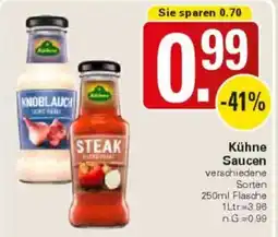 WEZ Kühne Saucen Angebot