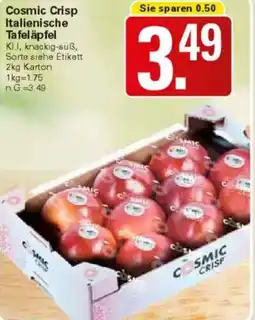 WEZ Cosmic Crisp Italienische Tafeläpfel Angebot