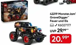 Galeria LEGO 42219 Monster Jam Grave Digger Feuer und Eis Angebot