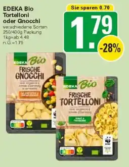 WEZ EDEKA BIO Tortelloni oder Gnocchi Angebot