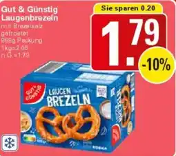 WEZ Gut & Günstig Laugenbrezeln Angebot