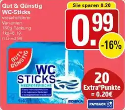 WEZ Gut & Günstig WC-Sticks Angebot