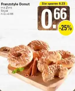 WEZ Franzstyle Donut Angebot
