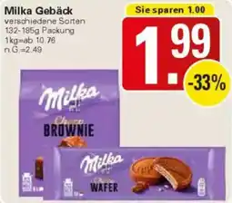 WEZ Milka Gebäck Angebot