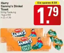 WEZ Harry Sanmy's Dinkel Toast Angebot