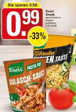 WEZ Knorr Snack Angebot