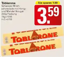 WEZ Toblerone Angebot