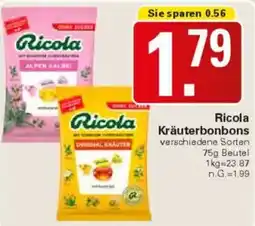 WEZ Ricola Kräuterbonbons Angebot