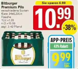 WEZ Bitburger Premium Pils Angebot