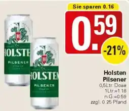 WEZ Holsten Pilsener Angebot