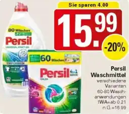 WEZ Persil Waschmittel Angebot