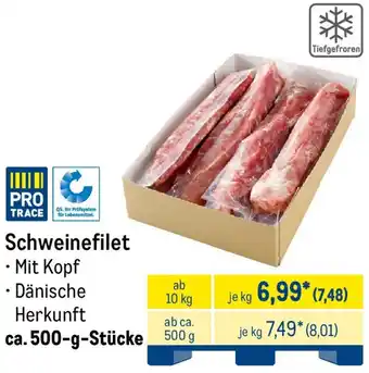METRO Schweinefilet Angebot