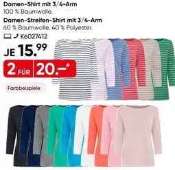 Galeria Damen-Shirt mit 3/4-Arm Angebot