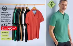 Galeria LERROS Herren-Poloshirt „Cool & Dry" Angebot