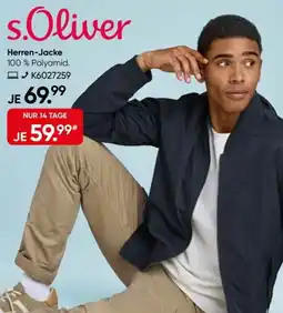 Galeria s.Oliver Herren-Jacke Angebot
