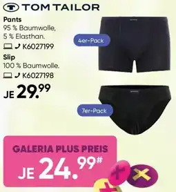 Galeria TOM TAILOR Pants oder Slip Angebot